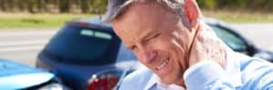 Neck pain from car accident