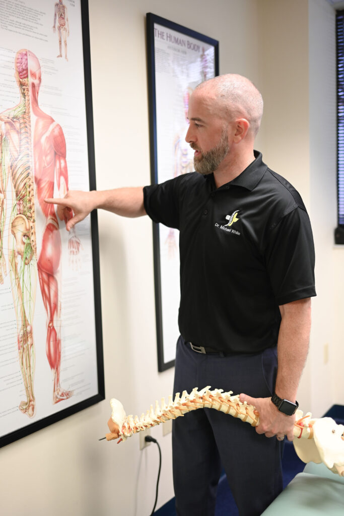 Dr. Michael White, Chiropractic Physician.