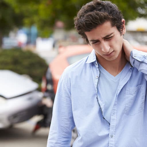 Neck pain car accident treatment